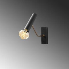 Aydinlatmadunyam Aplik Black Dolma-Nuw-3061