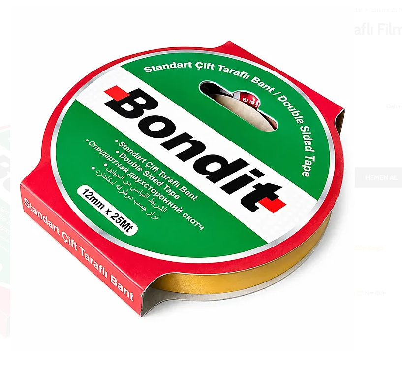 Bondit 12Mm Film Bant