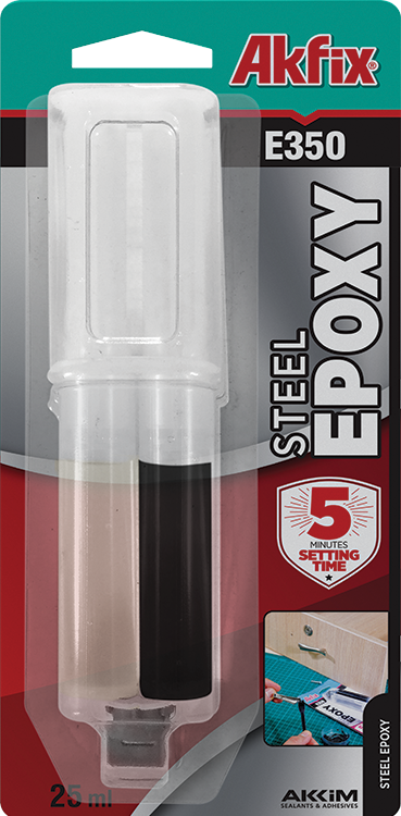 Akfix EA 112 E350 Hizli Epoxy Çelik
