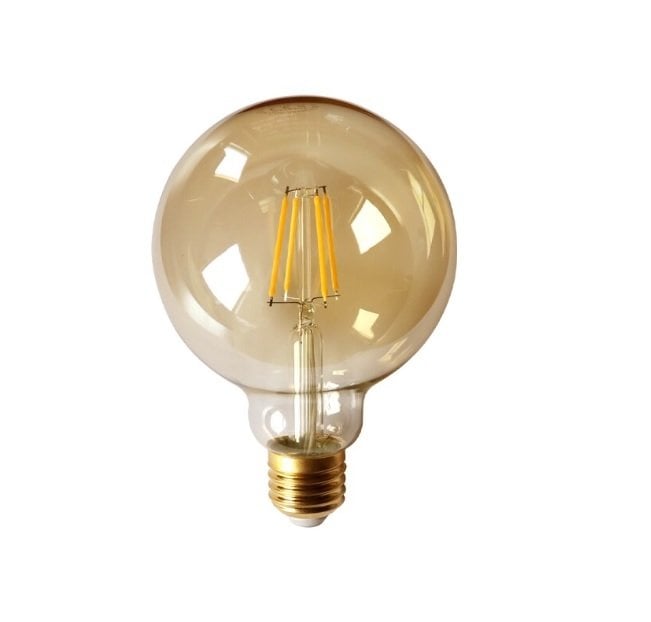 Cata 6w Rustik G95 Glop Led Ampul CT-4286 Amber Renk