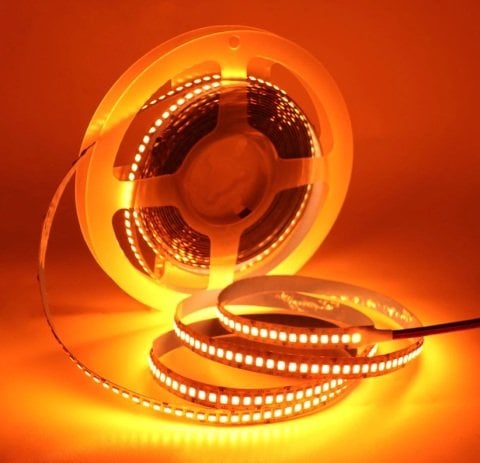 Ct-4538 Cata Gold İç Mekan 12 W 240 Çipli Yüksek Lumen Şerit Led Amber Renk