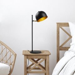 Aydinlatmadunyam Masa Lambasi BlackGold Alfa-13007