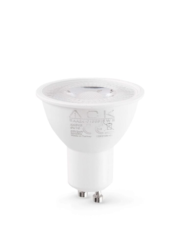 ACK 5W 220-240V Gu10 Amber Smd Reflektörlü Led Ampul AA24-01558