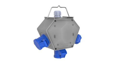 Bemis  CEE Norm 3/16A. 3 Ad. Box IP44 BX1-0222-0000