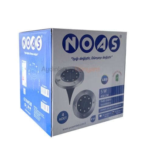 Noas 5W Uranüs Solar Yer Armatürü Günışığı YL74-8002-S
