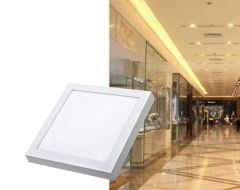 Cata 25w Sıva Üstü Kare Panel Led CT-5272 Beyaz Işık