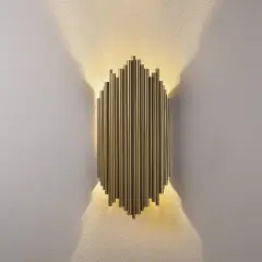 Aydinlatmadunyam Aplik Gold Kara-13346
