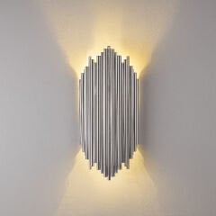 Aydinlatmadunyam Aplik Chrome Kara-13347