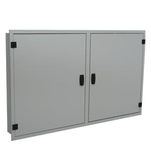 Çetinkaya Pano  127,5x73,5x14 Metal Sıva Üstü  Ev Tipi 4 Monofaze + 2 Trifaze  Sayaç Panosu ÇP 408