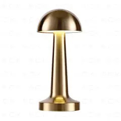 ACK 2W Gold Gövde Ledli Dokunmatik Dimli Masa Lambası AF11-00296
