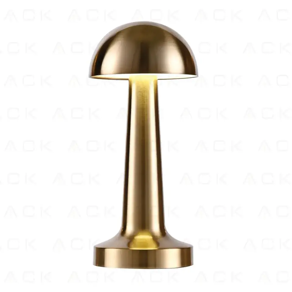 ACK 2W Gold Gövde Ledli Dokunmatik Dimli Masa Lambası AF11-00296