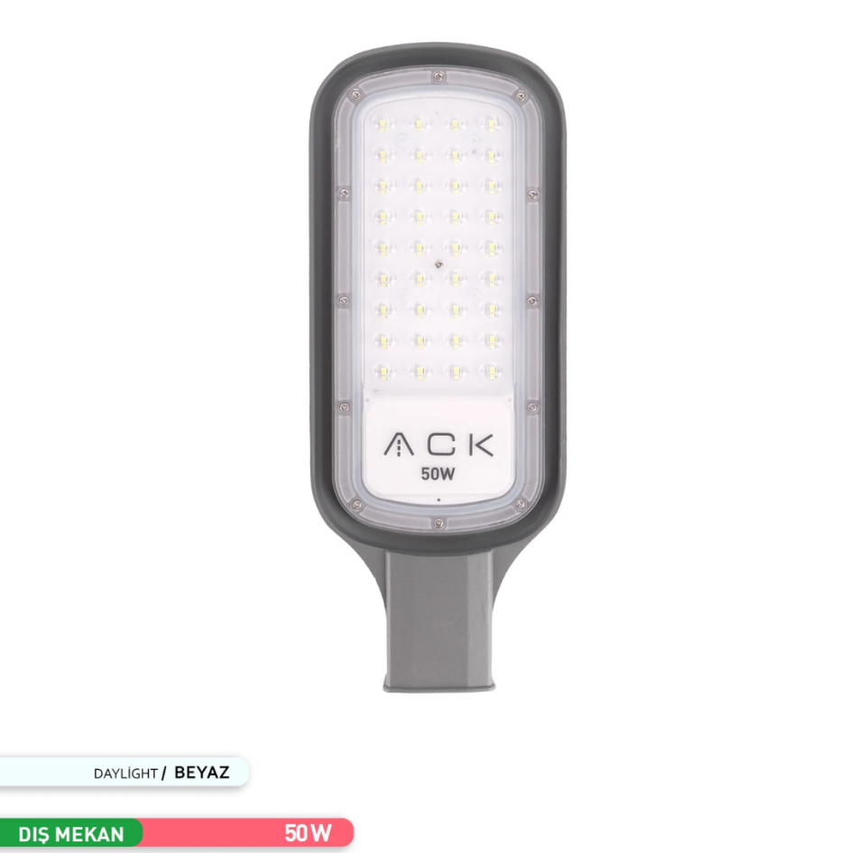 ACK 50W 3000K Ip65 Smd Led Sokak Armatürü AT41-15000