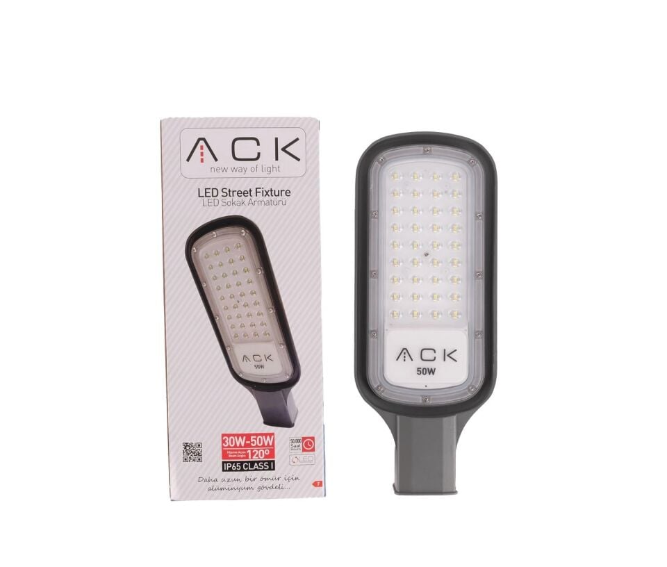 ACK 50W 4000K Ip65 Smd Led Sokak Armatürü AT41-15010