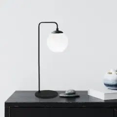 Aydinlatmadunyam Masa Lambasi BlackWhite Viran-10985