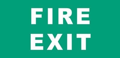 Nural Çift Yönlü Acil Yönlendirme Armatürü Fire Exit