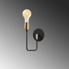 Aydinlatmadunyam Aplik Black Dolma-Nuw-3071