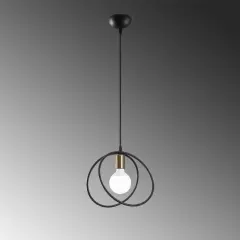 Aydinlatmadunyam Sarkit Black Circle-Nus-2876