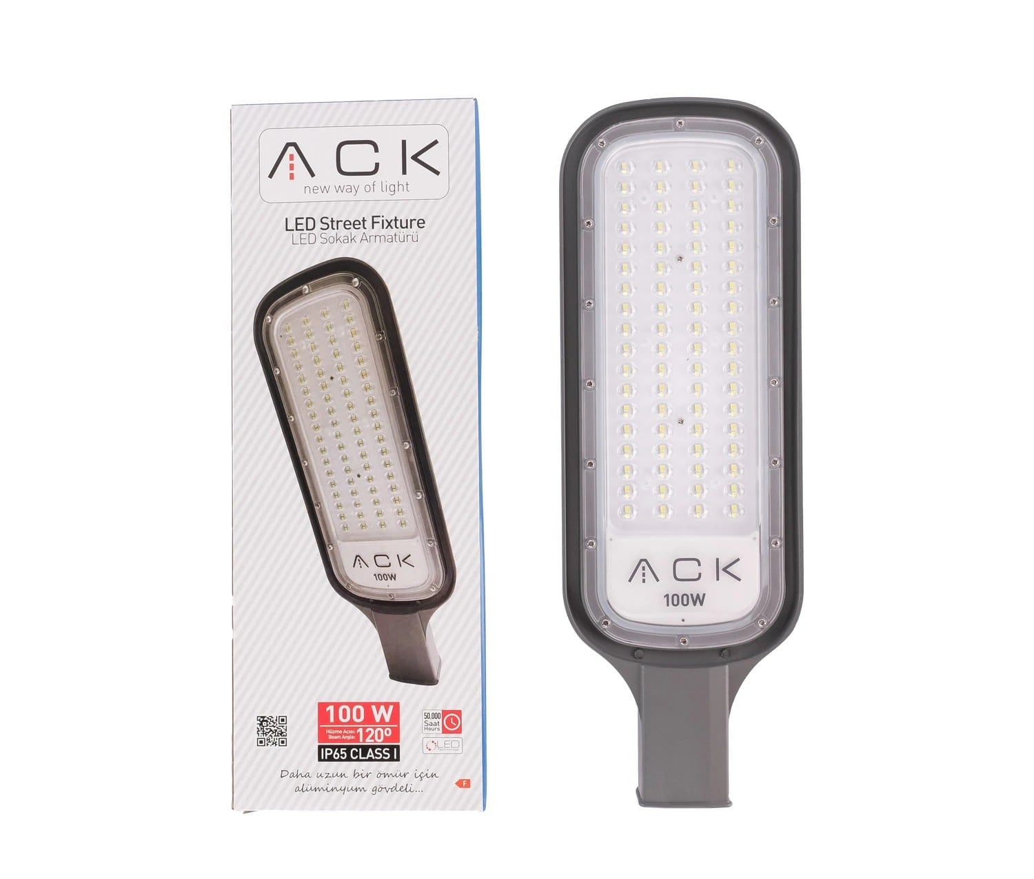 ACK 100W 4000K Ip65 Smd Led Sokak Armatürü AT41-19110