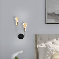 Aydinlatmadunyam Aplik Black Dolma-Nuw-3081