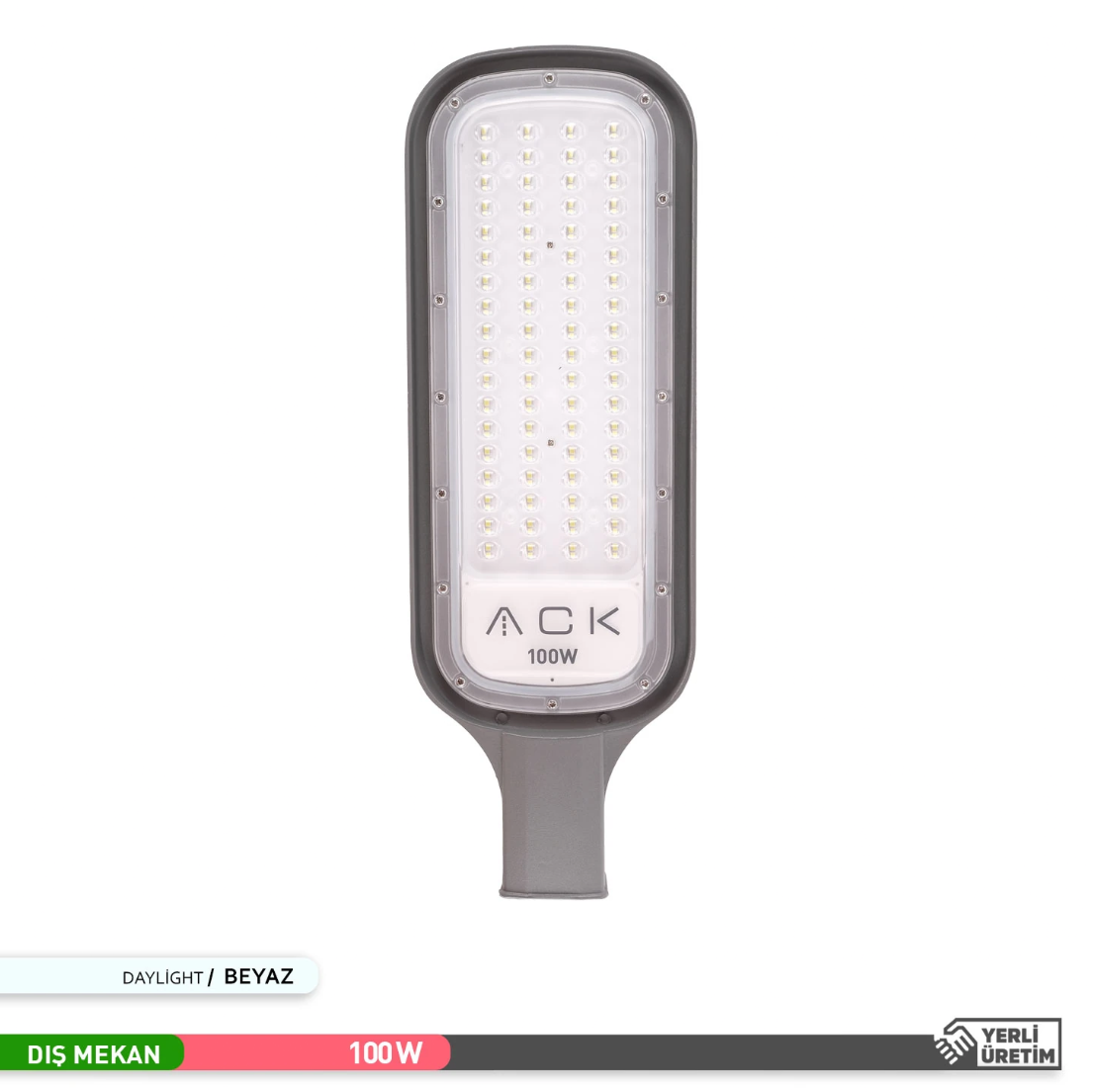 ACK 100W 6500K Ip65 Smd Led Sokak Armatürü AT41-19130