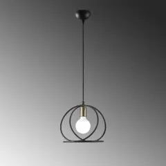 Aydinlatmadunyam Sarkit Black Circle-Nus-2871