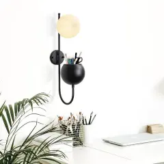 Aydinlatmadunyam Aplik BlackCream Pot-11475