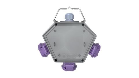 Bemis  CEE Norm 2/16A. 24V. 3 Ad. Box IP44 BX1-0KKK-0000