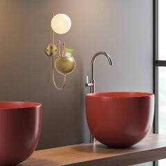 Aydinlatmadunyam Aplik Shiny Gold Pot-11485