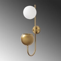 Aydinlatmadunyam Aplik Shiny Gold Pot-11485