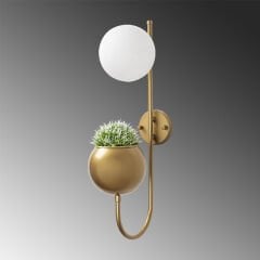 Aydinlatmadunyam Aplik Shiny Gold Pot-11485