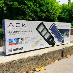 ACK 120W 6500K Solar Sokak Armatürü AT42-09131