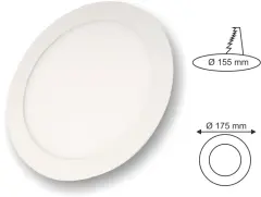 Cata 12 Watt Panel Led CT-5147 Naturel Beyaz Alüminyum Kasa