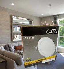 Cata 15 Watt Panel Led CT-5148 Naturel Beyaz Alüminyum Kasa