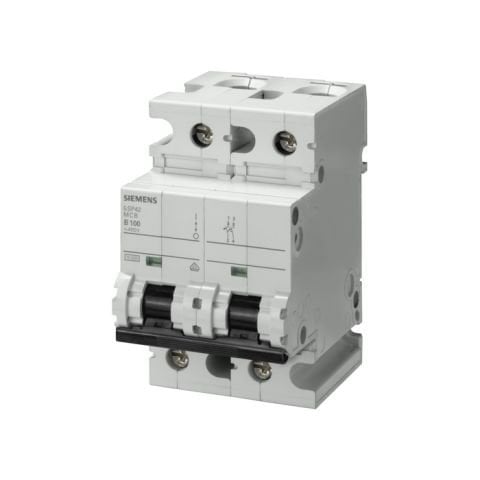 Siemens 100A; 2 Fazli; 70Mm Otomat; Anahtarli Otomatik Sigorta; 10Ka; C Tipi; Yavaş Karakterli 5SP4291-7