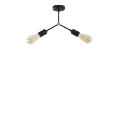 Aydinlatmadunyam Plafonyer Black Sparrow-Nua-1252