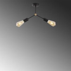 Aydinlatmadunyam Plafonyer Black Sparrow-Nua-1252