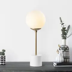 Aydinlatmadunyam Masa Lambasi White Globo-13061