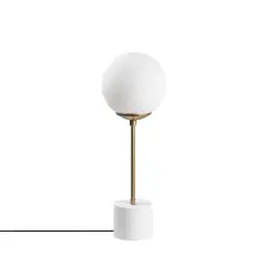 Aydinlatmadunyam Masa Lambasi White Globo-13061