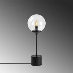 Aydinlatmadunyam Masa Lambasi Black Globo-13062