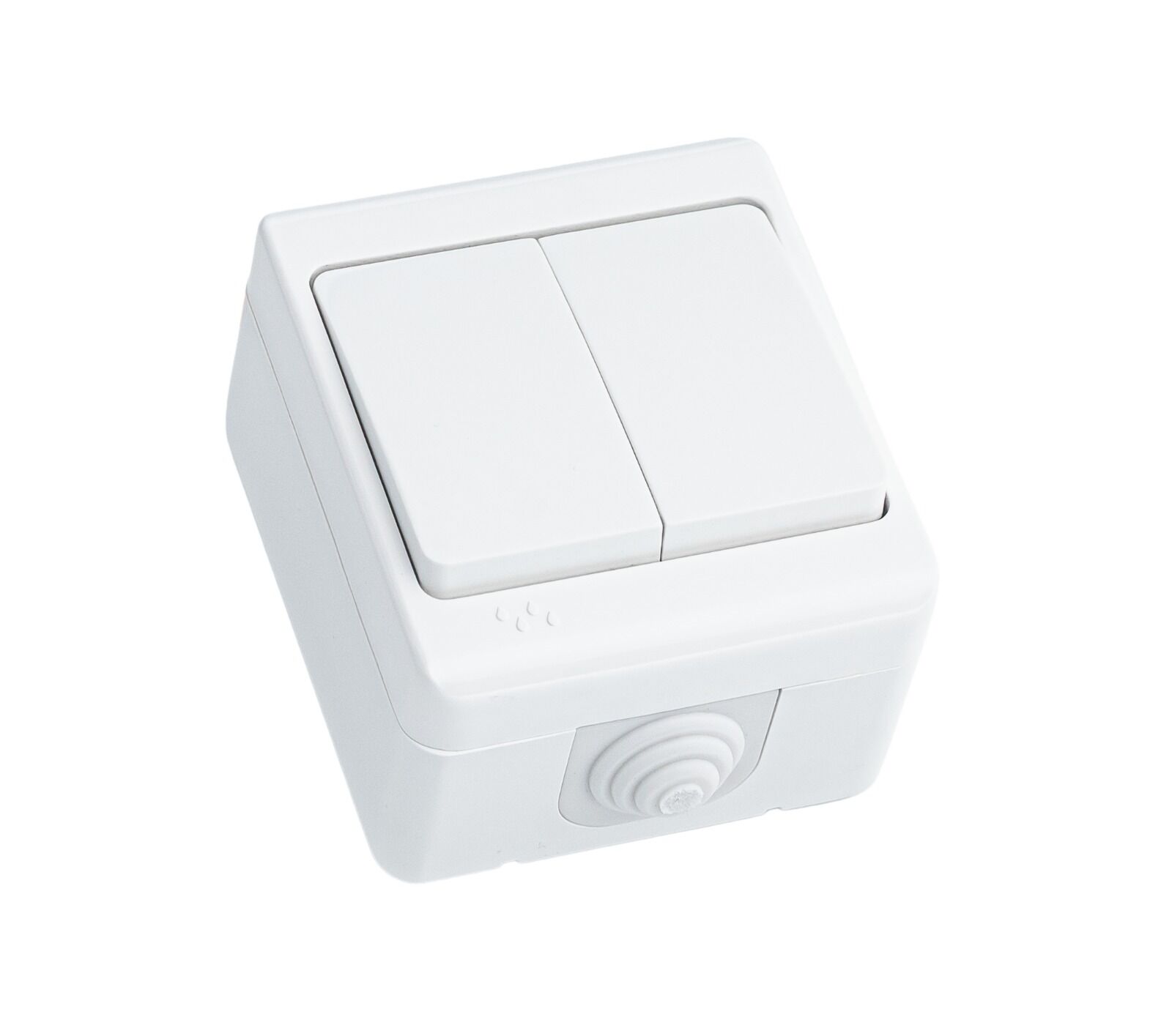 Seldur Nema Siva Üstü Komütatör Beyaz NM020B