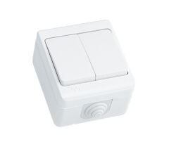 Seldur Nema Siva Üstü Komütatör Beyaz NM020B