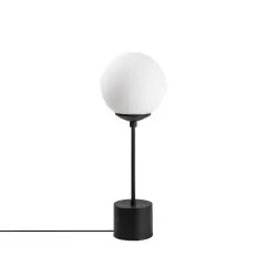 Aydinlatmadunyam Masa Lambasi BlackCream Globo-13063