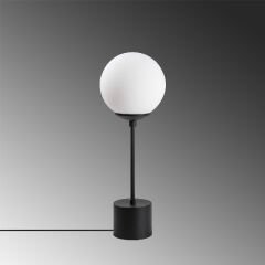 Aydinlatmadunyam Masa Lambasi BlackCream Globo-13063