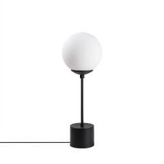 Aydinlatmadunyam Masa Lambasi BlackCream Globo-13063