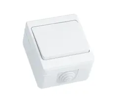 Seldur Nema Siva Üstü Anahtar Beyaz NM010B