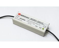 Mervesan Sabit Voltaj AC/DC (SMPS) Metal Kasa Dış Mekan Adaptörler 5 Volt 40 Amper 200 Watt
