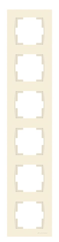 Mutlusan Rita Altılı Dikey Çerçeve Krem - 2220 800 2602