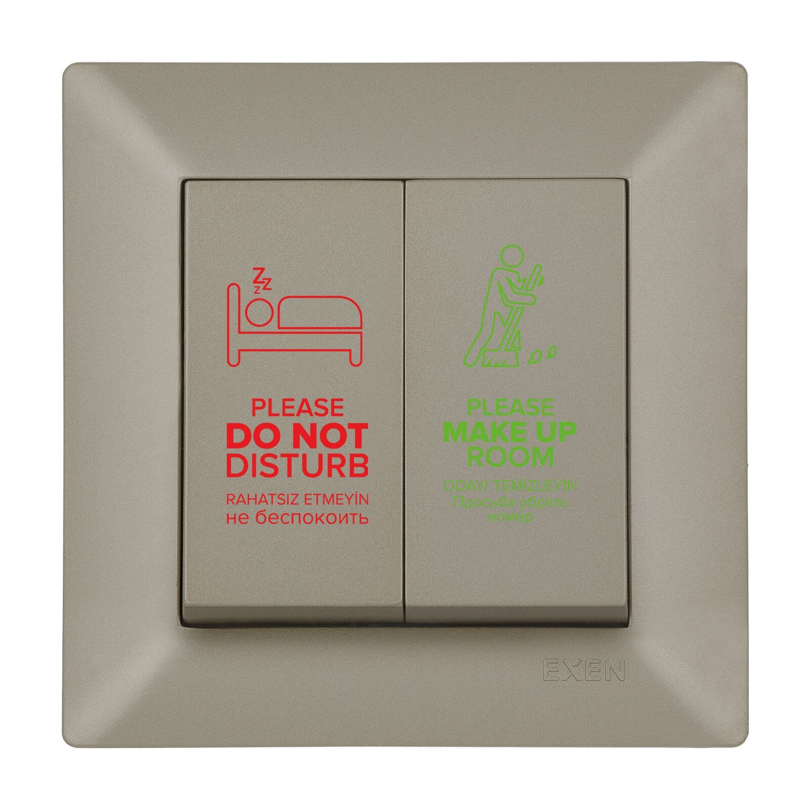 Exen Odak Titanyum Dnd/Mur Komütatör Komple Takim