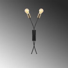 Aydinlatmadunyam Aplik BlackVintage Banana-Nuw-3186