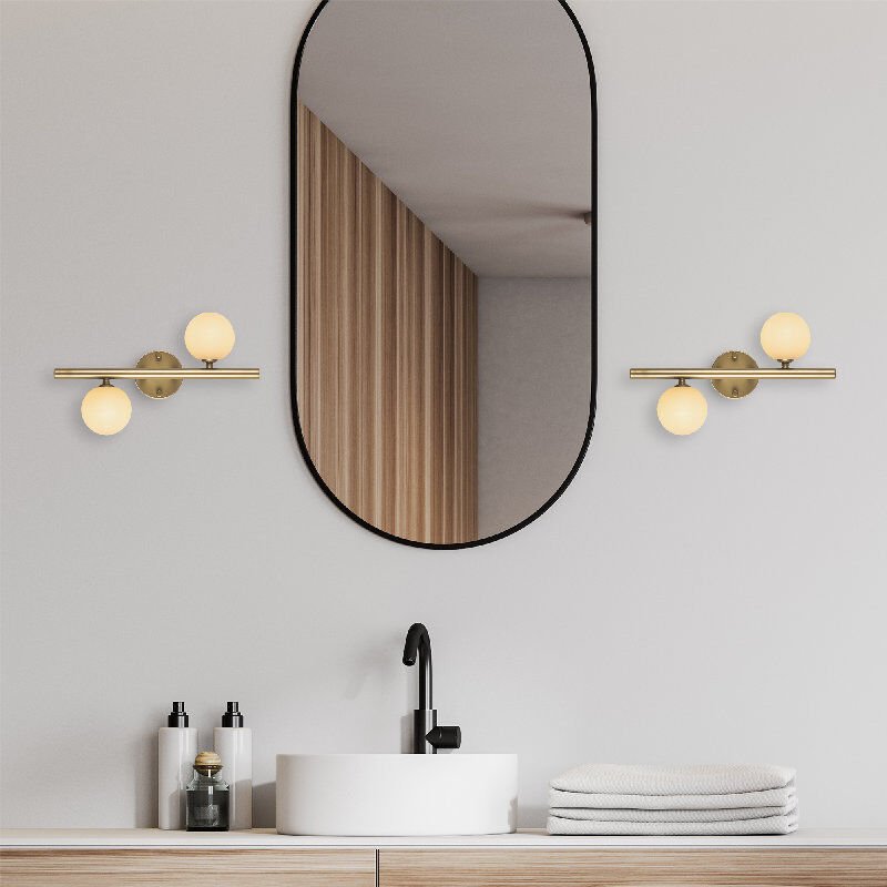 Aydinlatmadunyam Aplik Gold Domino-11037